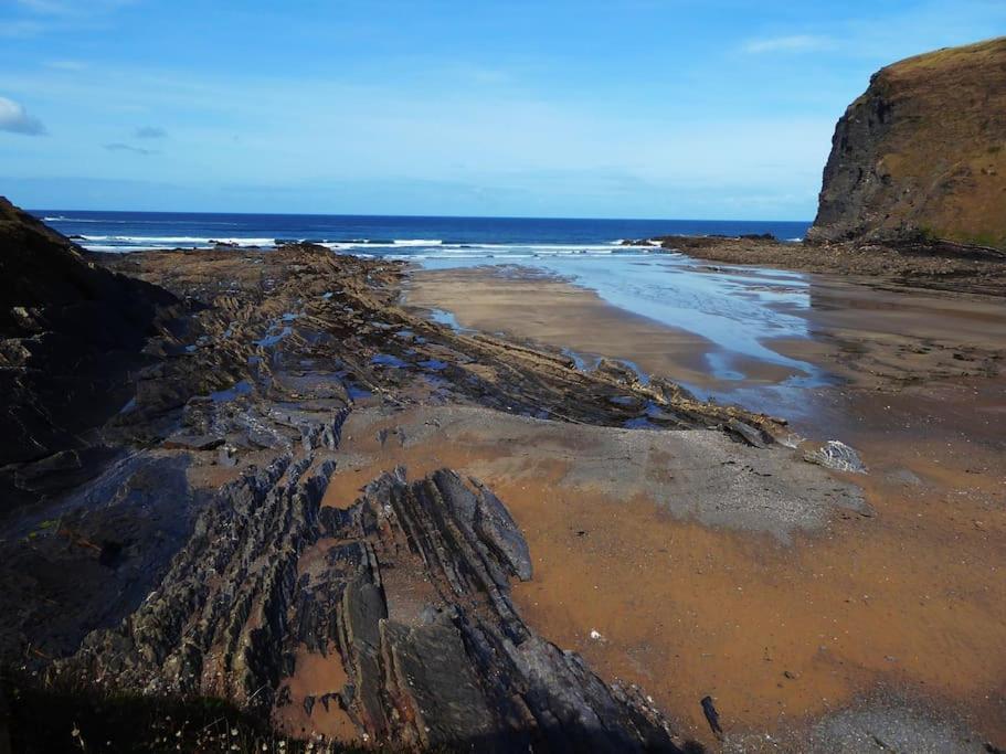 Kallowen Cottage At Crackington Haven, Near Bude And Boscastle, Cornwall Exterior photo